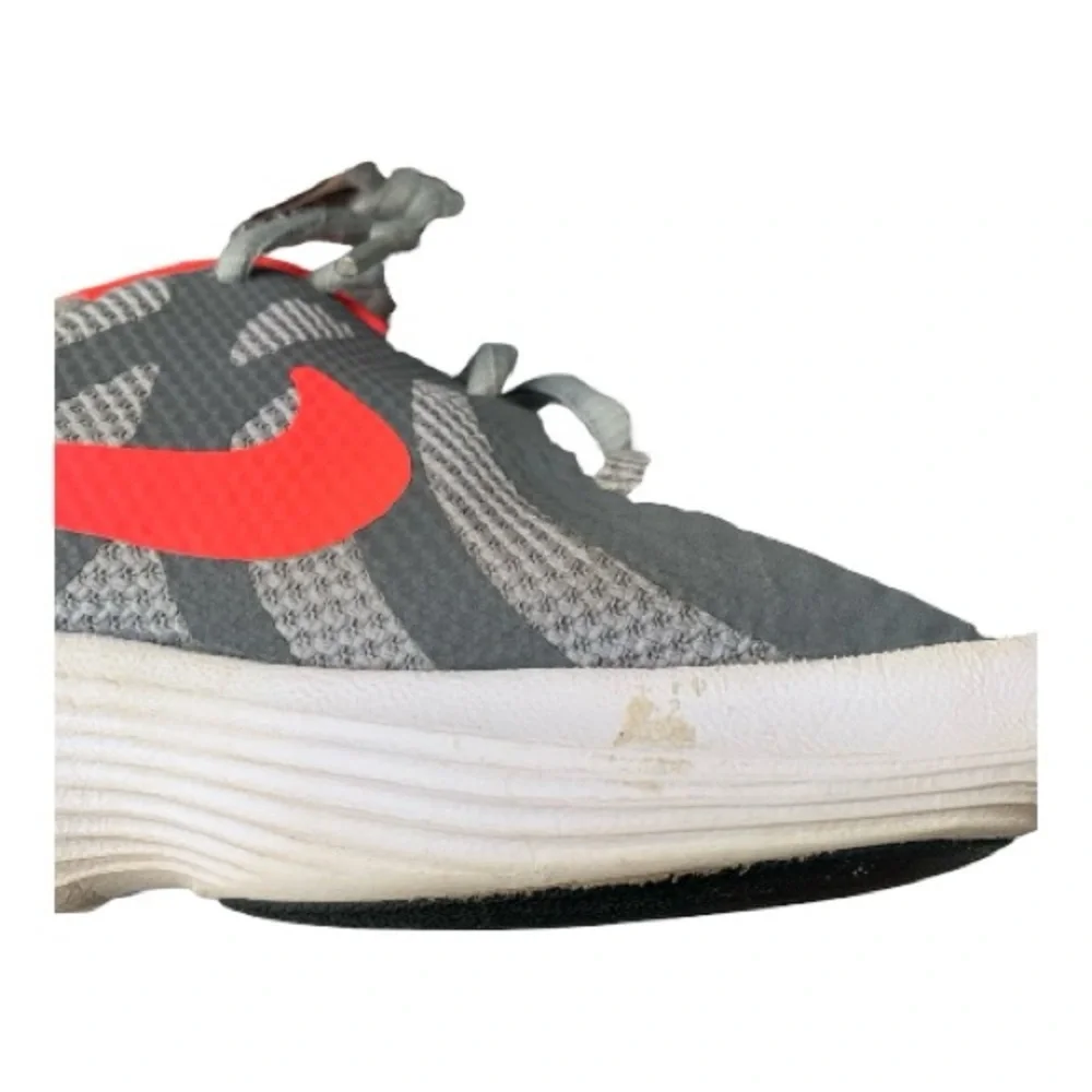 Nike Revolution 4 Women's Running Shoes Gray Pink‎ Lace Up Youth 6.5 Women's 8.5